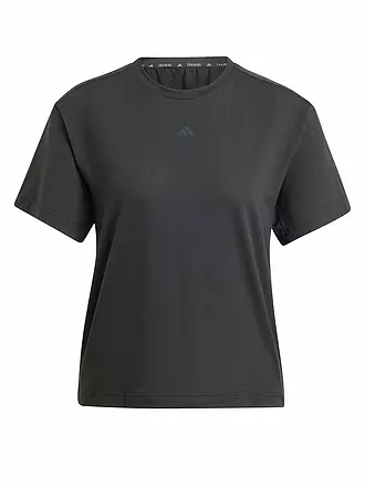 ADIDAS | Damen Fitnessshirt Power Back-Cutout 3-Streifen | schwarz