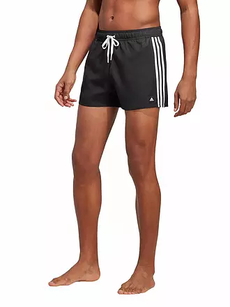 ADIDAS | Herren Badeshort 3-Streifen CLX | schwarz