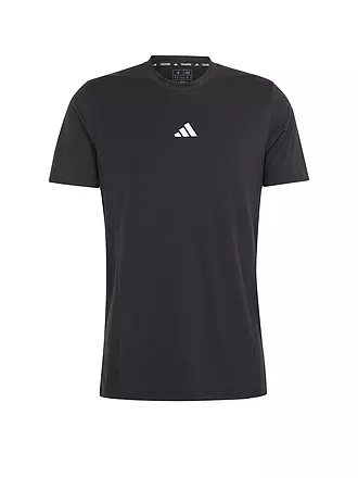 ADIDAS | Herren Fitnessshirt Designed for Training Workout | schwarz