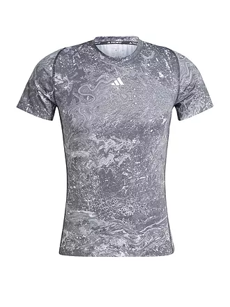 ADIDAS | Herren Fitnessshirt Techfit | schwarz