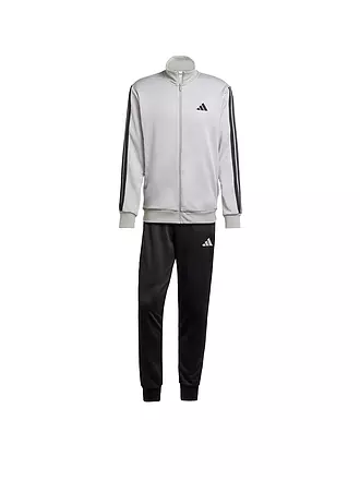 ADIDAS | Herren Trainingsanzug 3S FT TT TS | grau