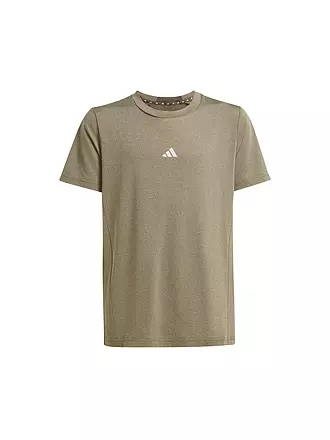 ADIDAS | Kinder Fitnessshirt | olive