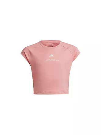 ADIDAS | Mädchen T-Shirt Street Jam Cropped | rosa