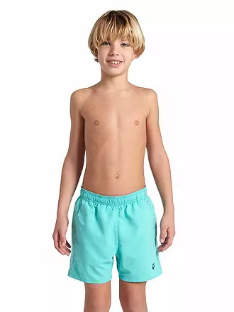 ARENA | Jungen Badeshort Boxer Solid | blau