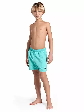 ARENA | Jungen Badeshort Boxer Solid | blau