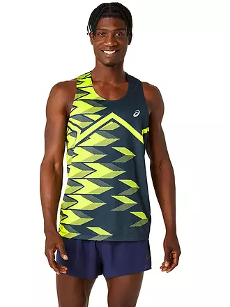 ASICS | Herren Lauftank Light Graphic | blau