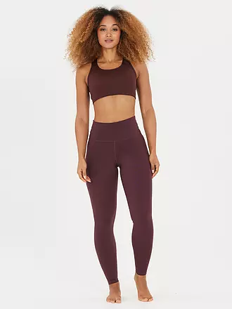 ATHLECIA |  Damen Sport-BH Myolie Medium Support | dunkelrot