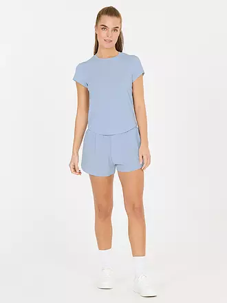 ATHLECIA | Damen Fitnessshort Arilay | hellblau