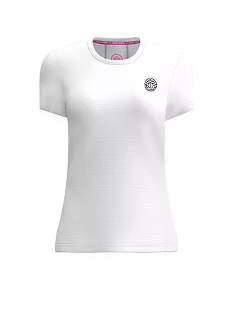 BIDI BADU | Damen Tennisshirt Crew | weiss