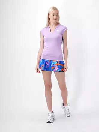 BIDI BADU | Damen Tennisshirt Crew | blau