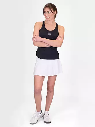 BIDI BADU | Damen Tennisskort Crew Wavy | schwarz