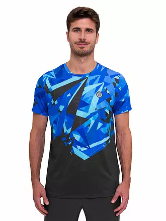 BIDI BADU | Herren Tennisshirt Spike | dunkelgrün