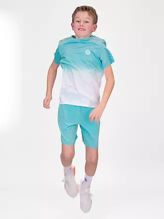 BIDI BADU | Kinder Tennisshirt Crew Gradiant JR | hellblau