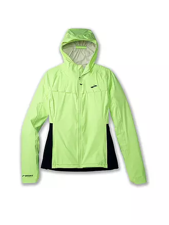 BROOKS | Damen Laufjacke High Point Waterproof | grün