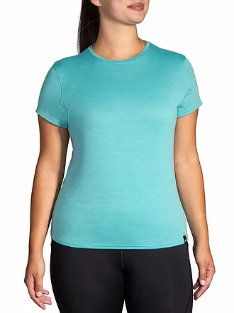 BROOKS | Damen Laufshirt Luxe | hellblau