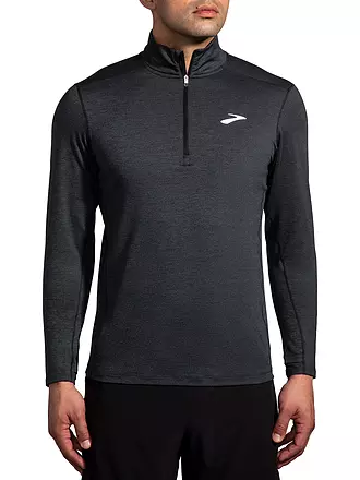 BROOKS | Herren Laufshirt Dash 1/2 Zip 2.0 | schwarz