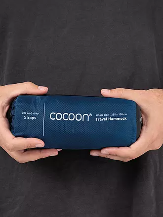 COCOON | Hängematte Travel Hammock Single | blau