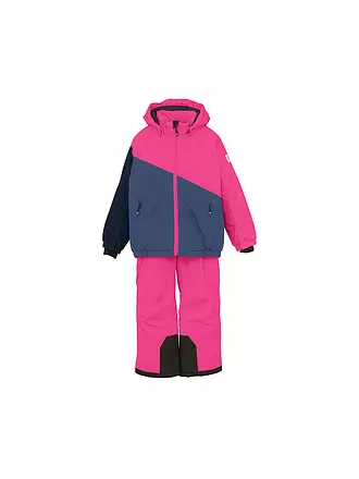 COLOR KIDS | Kinder Skianzug Set Colorblock | pink