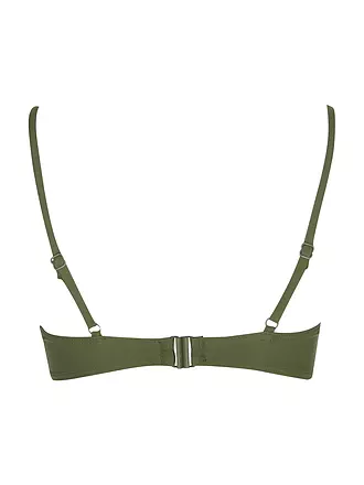 DARLING HARBOUR | Damen Bikinioberteil Twisted | olive