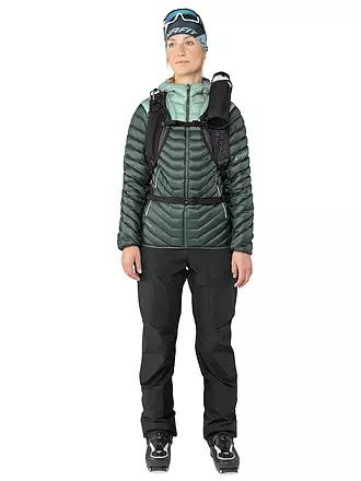 DYNAFIT | Damen Touren Isojacke Ridge Ultralight Down Hoodie | petrol