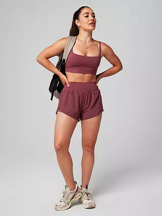 FABLETICS | Damen Sport-Bh Essential Low Support | dunkelrot