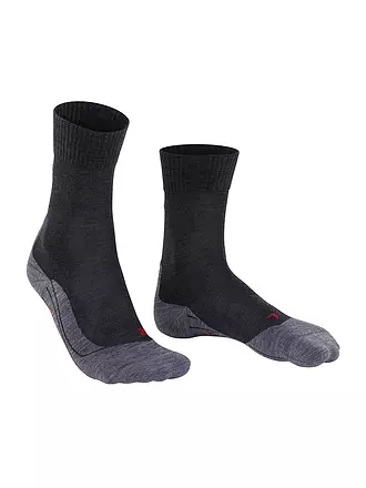 FALKE | Herren Trekking Socken TK5 Light Grey | grau