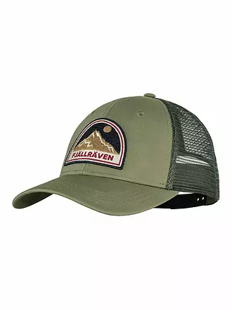 FJÄLLRÄVEN | Kappe Trucker Badge | olive