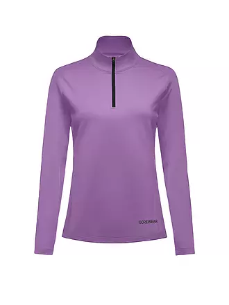 GOREWEAR | Damen Laufshirt Everyday 1/4 Zip | lila