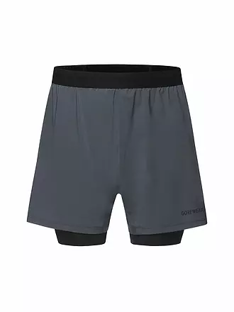 GOREWEAR | Herren Laufshort Concurve 5 2in1 | grau