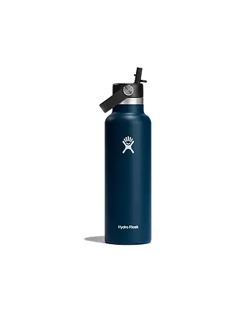 HYDRO FLASK | Trinkflasche Standard Flex Straw Cap 620ml | dunkelblau