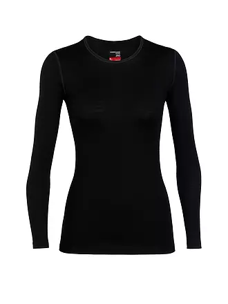 ICEBREAKER | Damen Funktionsshirt 260 Tech LS | schwarz