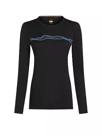 ICEBREAKER | Damen Funktionsshirt Mountain Pulse 200 | dunkelrot