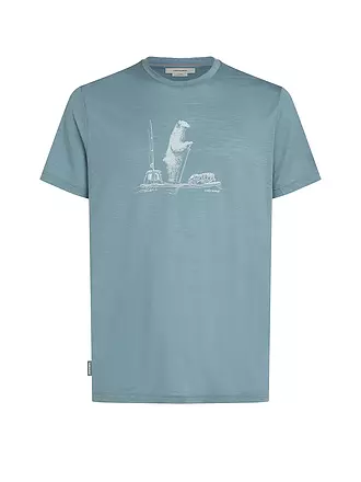 ICEBREAKER | Herren Funktionsshirt Paddle 150 Tech | grau