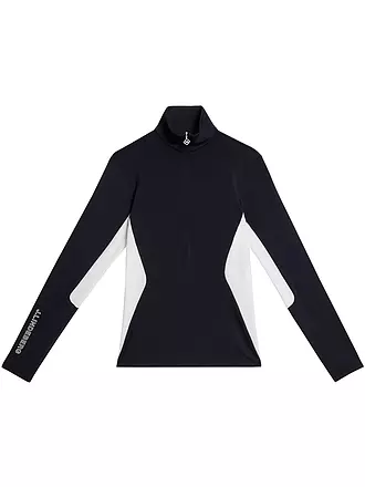 J.LINDEBERG | Damen Unterzieh Zipshirt Cookies | dunkelblau