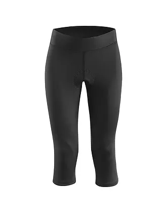 LÖFFLER | Damen Radhose Basic 3/4 | schwarz