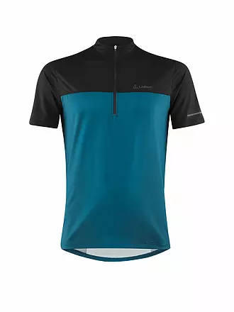 LÖFFLER | Herren Fahrradtrikot Glow HZ | blau