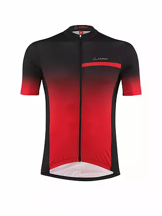 LÖFFLER | Herren Radtrikot Coogan FZ Mid | rot