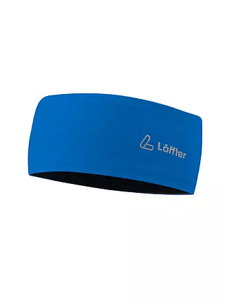 LÖFFLER | Herren Stirnband Mono | blau