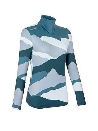 LAMUNT | Damen Funktionsshirt Ivana Tech Arty | blau