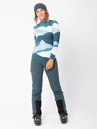 LAMUNT | Damen Funktionsshirt Ivana Tech Arty | blau