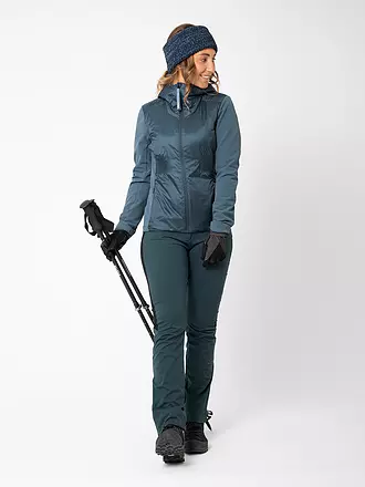 LAMUNT | Damen Hybridjacke ALBERTA REMOCA PAD® | dunkelblau