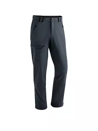 MAIER | Herren Wanderhose Adakit mit Schneefang | schwarz