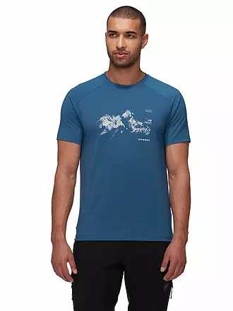 MAMMUT | Herren Funktionsshirt Mountain | blau