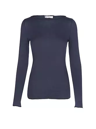 MANDALA | Damen Yoga Shirt Basic | dunkelblau