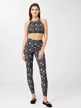 MANDALA | Damen Yoga Tight Printed | schwarz