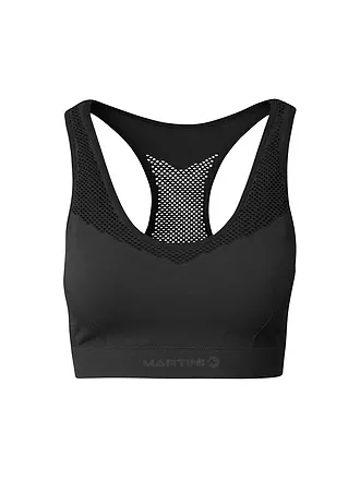 MARTINI | Damen Sport-BH Wanted Seamless Medium Support | schwarz