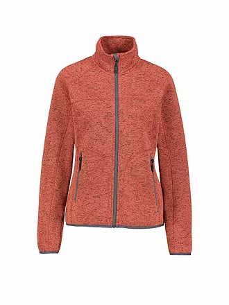 MERU |  Damen Fleecejacke Ballerup | koralle