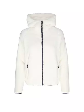 MERU |  Damen Fleecejacke Roxburgh Hoodie | weiss