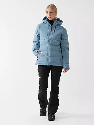 MERU | Damen Wanderjacke Gränna Hoodie | hellblau