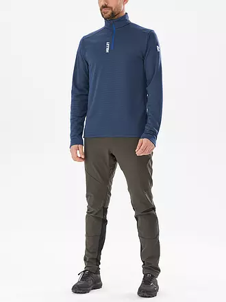 MILLET | Herren  Zipshirt Intense Fleece | dunkelblau